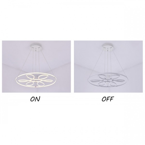 Lampa Ring LED z pilotem 70cm 100Watt L058